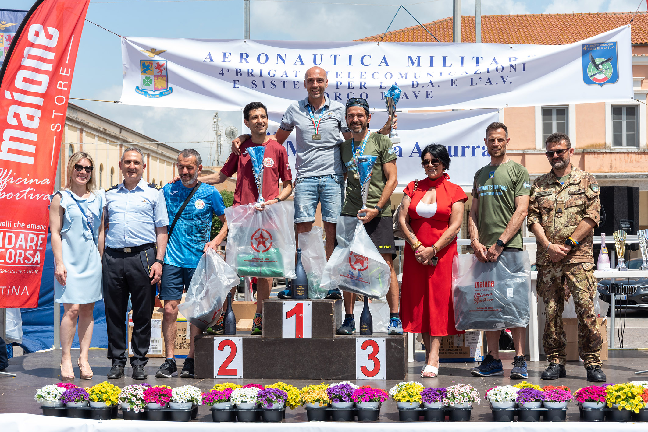 Latina 4ª Brigata, grande partecipazione alla 12ª Edizione Maratonina Azzurra